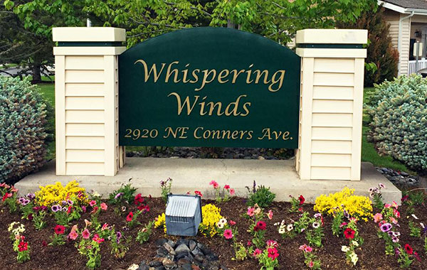 Whispering Winds Logo